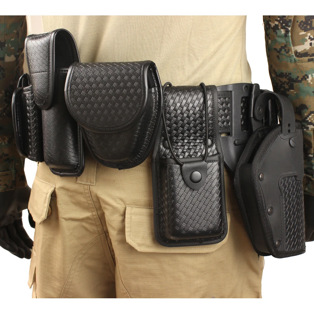 ROCOTACTICAL Cinturón táctico de servicio con soporte radio y esposas - imagen 5