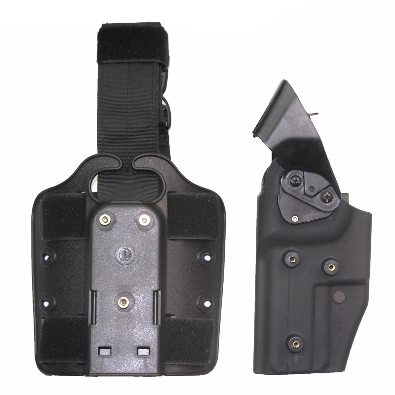 Funda táctica HK USP, funda de pierna caída, ajustable, Airsoft, mano derecha, estándar USP - imagen 4