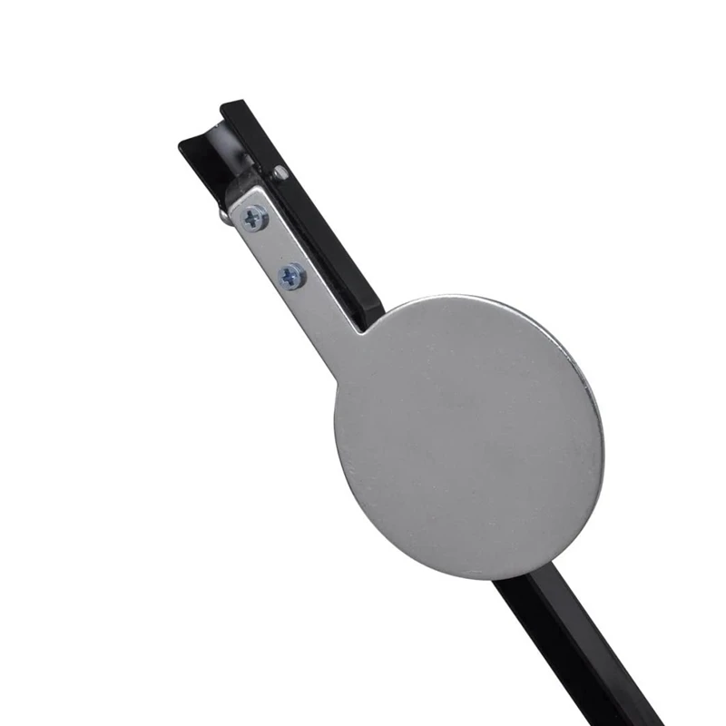 Objetivo de disparo giratorio de 9 placas, reinicio automático, acero inoxidable, Rifle de aire, pistolas Aairsoft, práctica - imagen 5