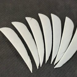 Ejes de flecha carbono madera con plumas pavo forma lágrima 3 pulgadas