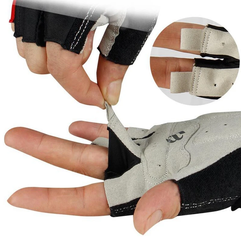 BIKEBOY-guantes de Ciclismo de medio dedo, transpirables, antideslizantes, antisudor, para ciclismo de montaña o carretera - imagen 4