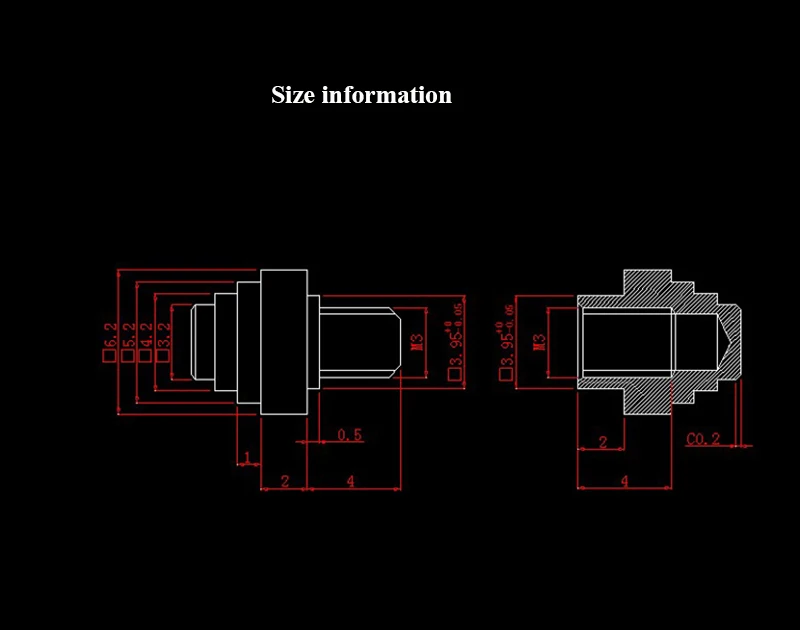 Cuchillo plegable de aleación de titanio TI2, cuchillo de tornillo, remache de bricolaje, apertura y cierre, clavo de empuje, 1 pieza - imagen 2
