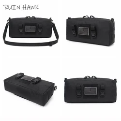 Bolso táctico, bolsa de herramientas de almacenamiento, bolsa de caza al aire libre, bolsa de almacenamiento táctica de camuflaje, accesorios portátiles de campo, bolsa colgante