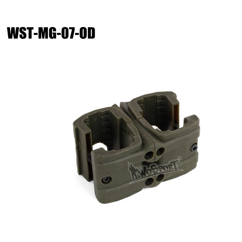 Clip rápido táctico Dual Mag para serie MP7, Clip de revista doble ajustable, conector paralelo para tiro de caza - imagen 3