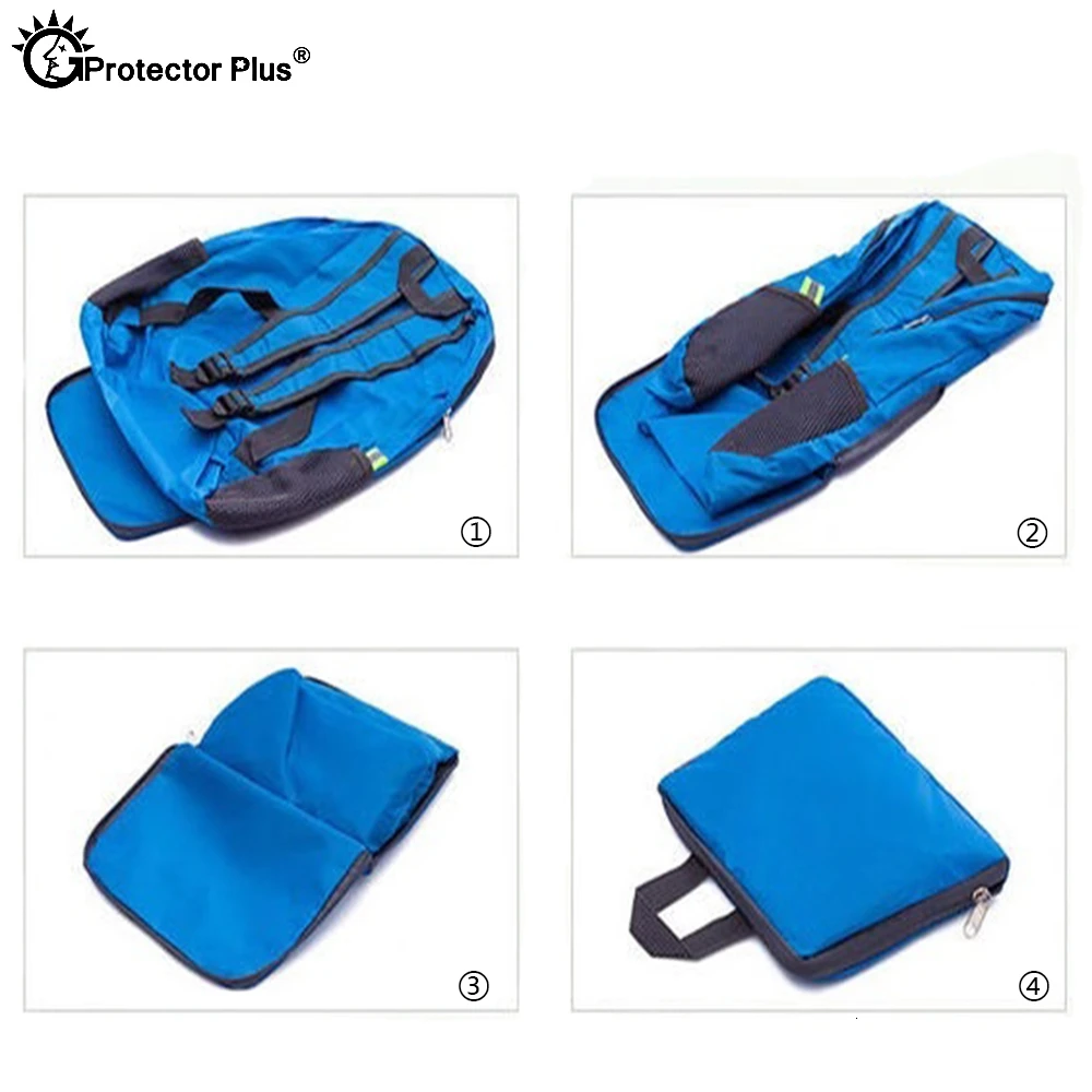 Mochila impermeable Plegable ligera para deportes al aire libre, bolsa multifuncional para senderismo, escalada, ciclismo, Camping, viaje, gimnasio y Fitness, 20L - imagen 5