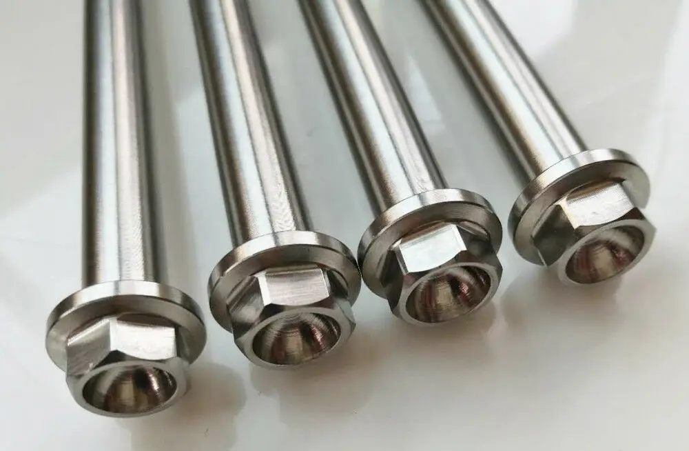 Tornillo de vástago largo M12 de aleación de titanio, 400/205/210/220/225/230/240/250/260/270/280/290/295/300/305/310/320/330/340/350MM - imagen 3