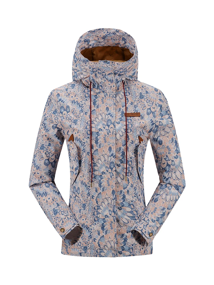 pelliot camping turismo chaquetas de senderismo femeninas chaquetas de invierno para mujer cortavientos a prueba de viento impermeable cálido abrigo de otoño - imagen 5