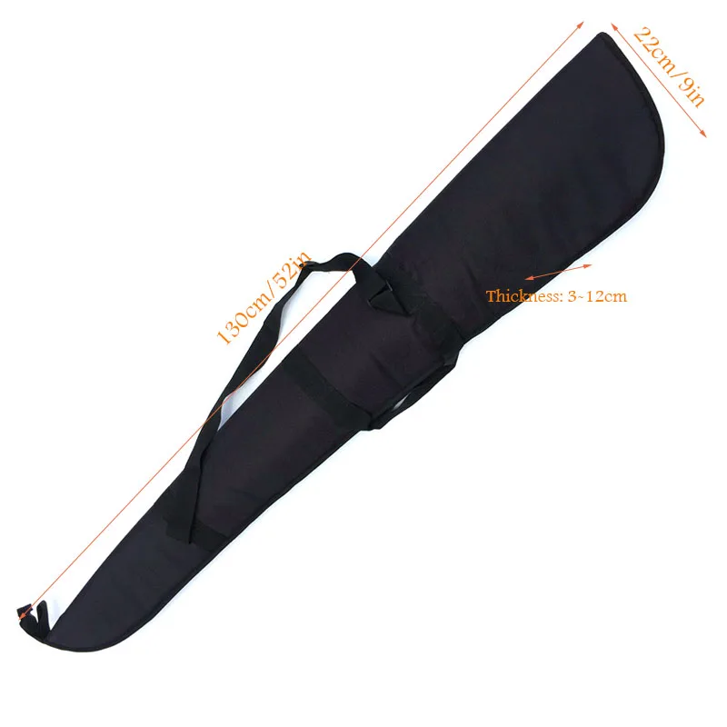 Bolsa de Rifle táctico con correa de hombro ajustable, bolsa de almacenamiento acolchada de pistola de escopeta larga Vintage para caza y aparejos de pesca - imagen 5