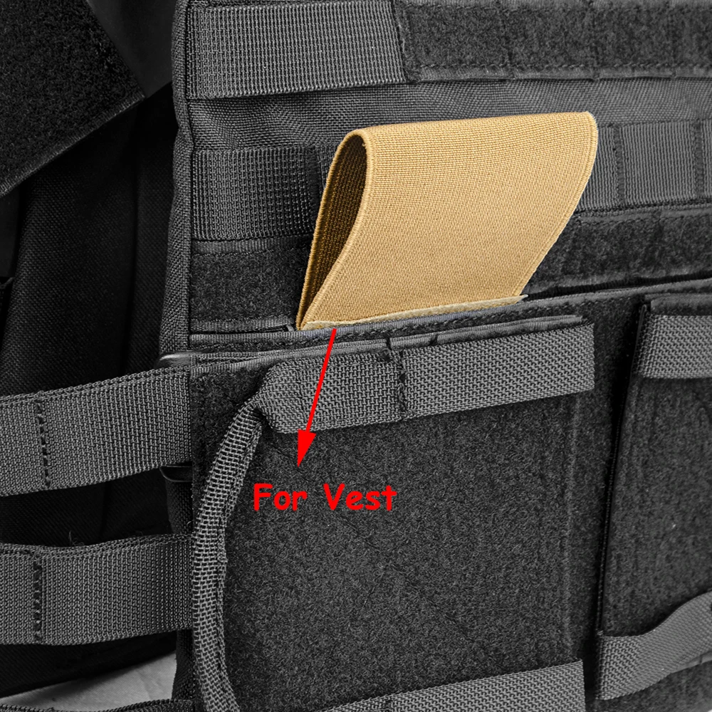 Soporte elástico torniquete táctico TQ con cierre MOLLE y velcro - imagen 5