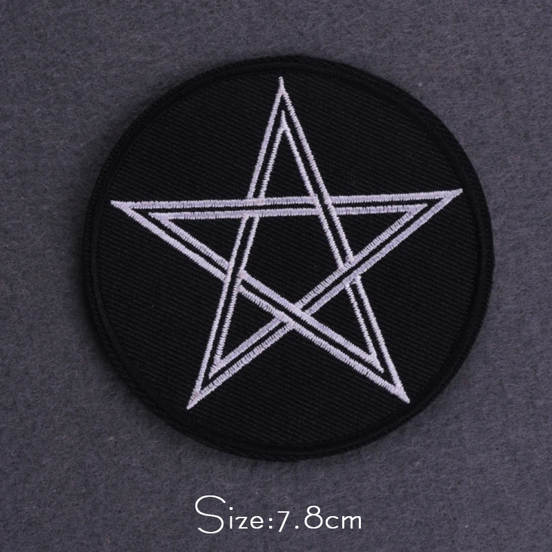 Parches bordados de Rock para ropa, banda Punk, parches para planchar, apliques bordados, música, rayas, ropa, chaqueta - imagen 5