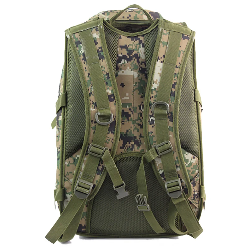 Mochila militar Molle de 40L, bolsa de asalto del ejército, escalada, senderismo, pesca, viajes al aire libre, mochila de caza - imagen 3