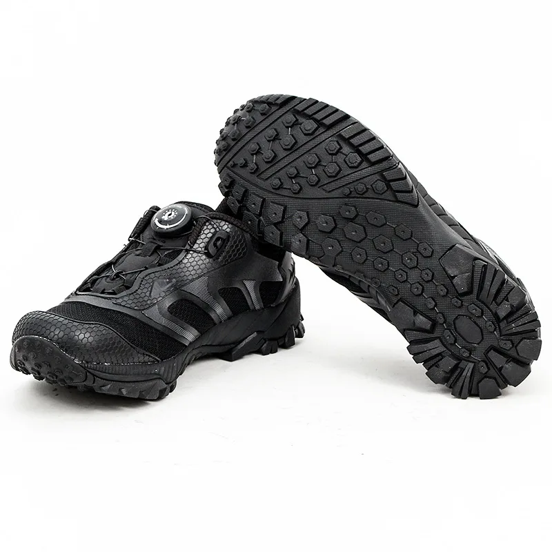 Botas de combate tácticas para hombre, zapatos deportivos ultraligeros para exteriores, senderismo, entrenamiento, escalada, transpirables, liberación rápida, primavera y otoño - imagen 5