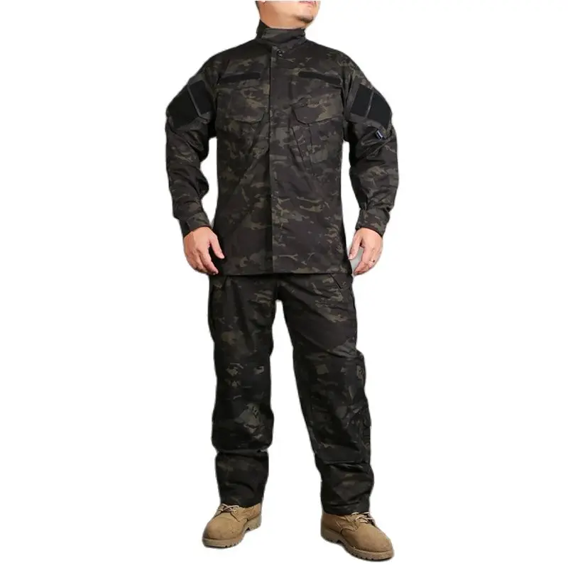 Emersongear campo táctico BDU combate R6 conjunto camisa pantalones uniforme trajes ropa de entrenamiento de asalto caza senderismo Camping - imagen 2