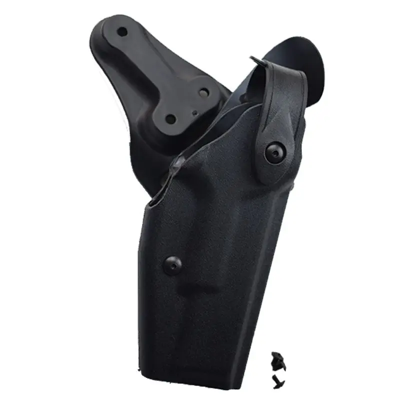 Pistola táctica de poliuretano para exteriores, cinturón Glock, cintura, M9/92/96, negra - imagen 3