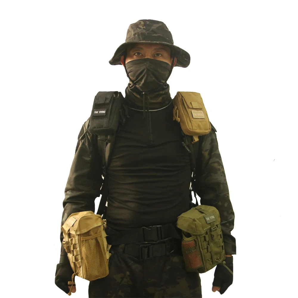 TAK YIYING-bolsa Molle para caza, cinturón médico EMT para acampar al aire libre, Kit de herramientas de utilidad del ejército, accesorios EDC - imagen 4