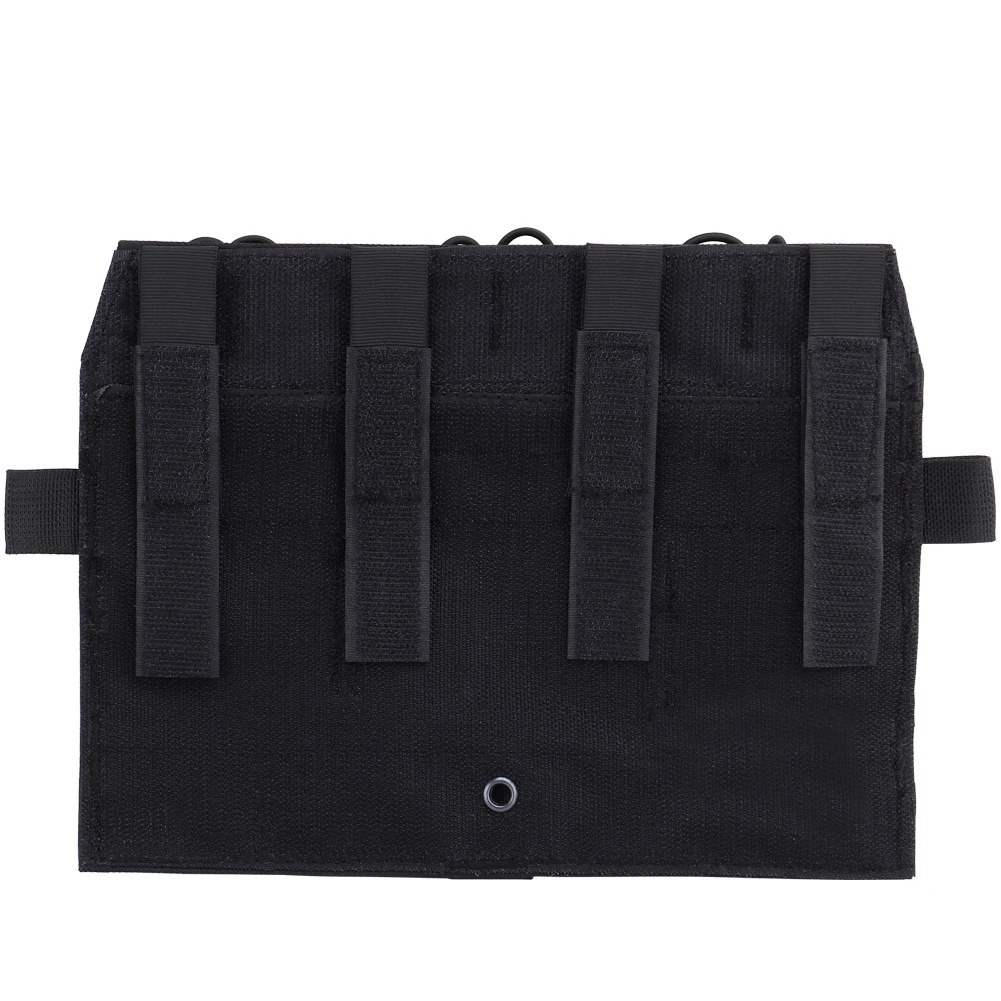 Bolsa magnética plana de Triple solapa, bolsa Molle frontal táctica QD, Panel de revista de 5,56mm, desmontable, componentes del sistema de chaleco JPC AVS - imagen 3
