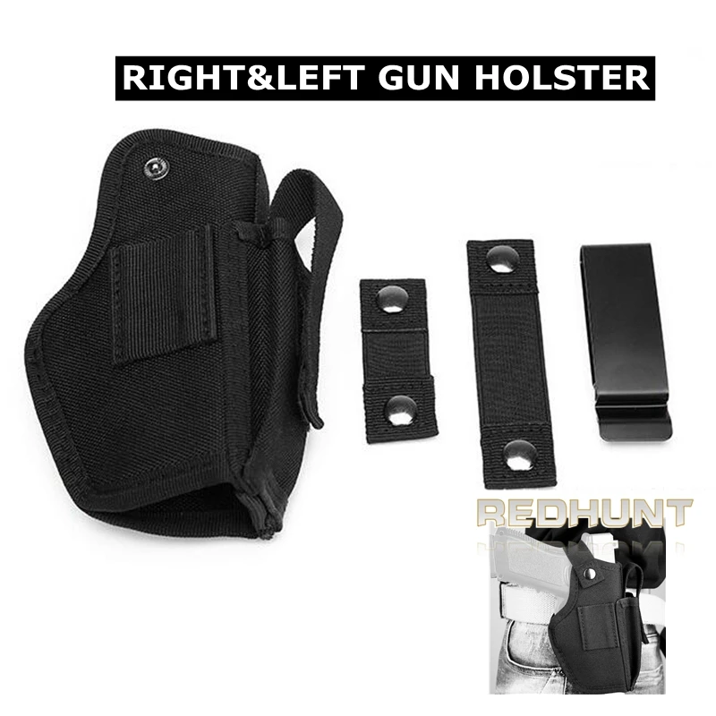 IWB OWB funda de transporte oculta para coche, ranura para cargador, Correa Molle de 1 "/2", monturas para mano derecha e izquierda, modelos de pistola universales - imagen 2