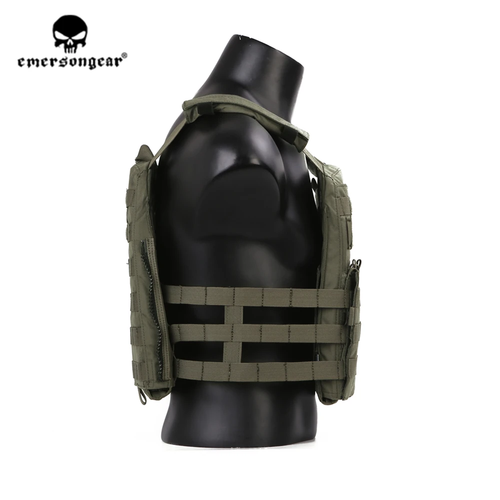 Emersongear chaleco táctico portador de placa para CP AVS Style MOLLE, armadura corporal, Airsoft, caza al aire libre, deporte, combate, equipo de protección - imagen 3