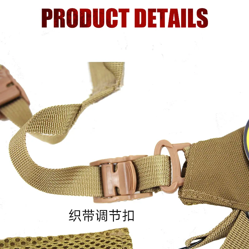 Wendy-sistema de suspensión para casco, hebilla táctica ajustable para casco militar Airsoft FAST MICH, accesorio para casco - imagen 5