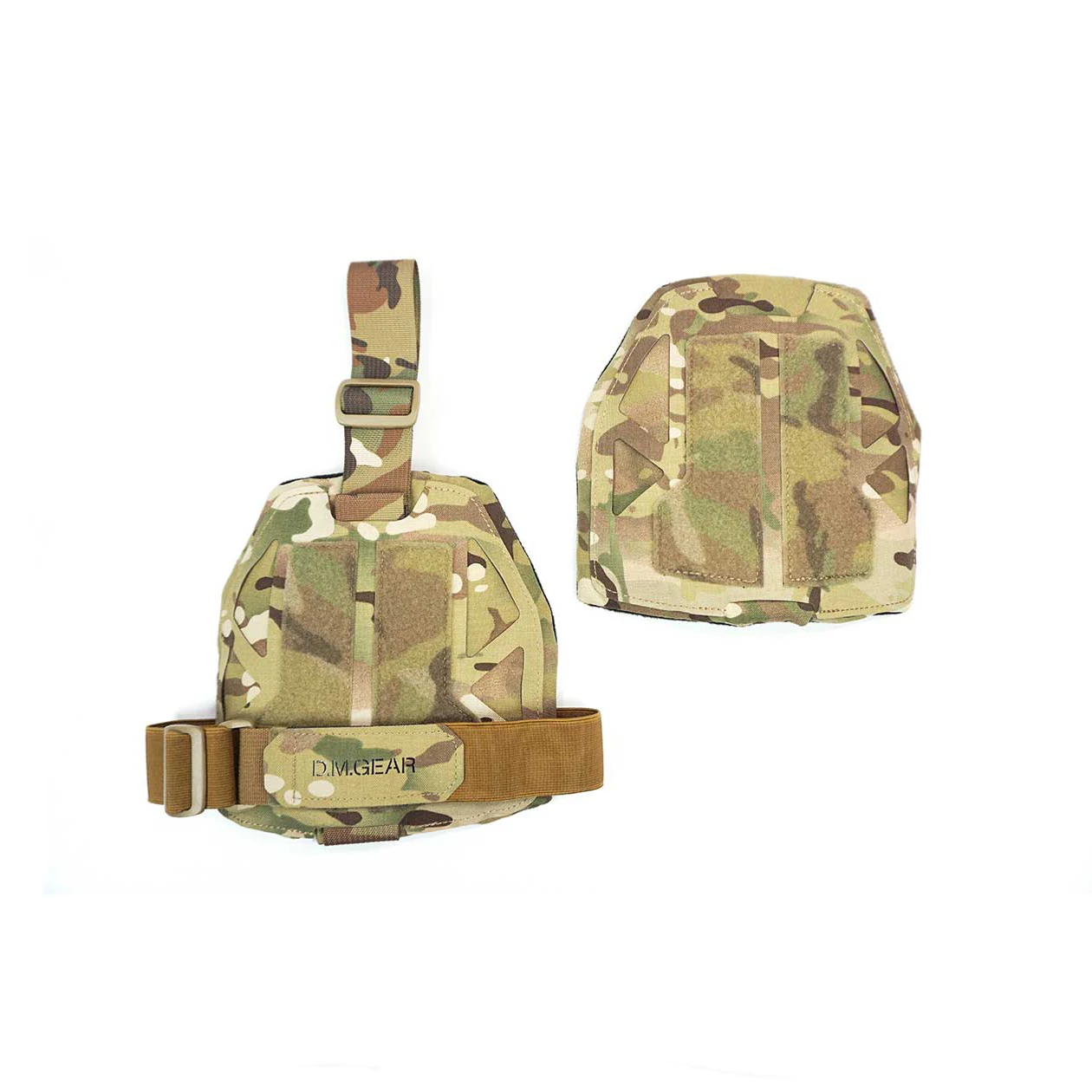 DMGear armadura de hombro equipo de caza táctico chaleco accesorio protección Airsoft Molle Nylon Universal - imagen 4