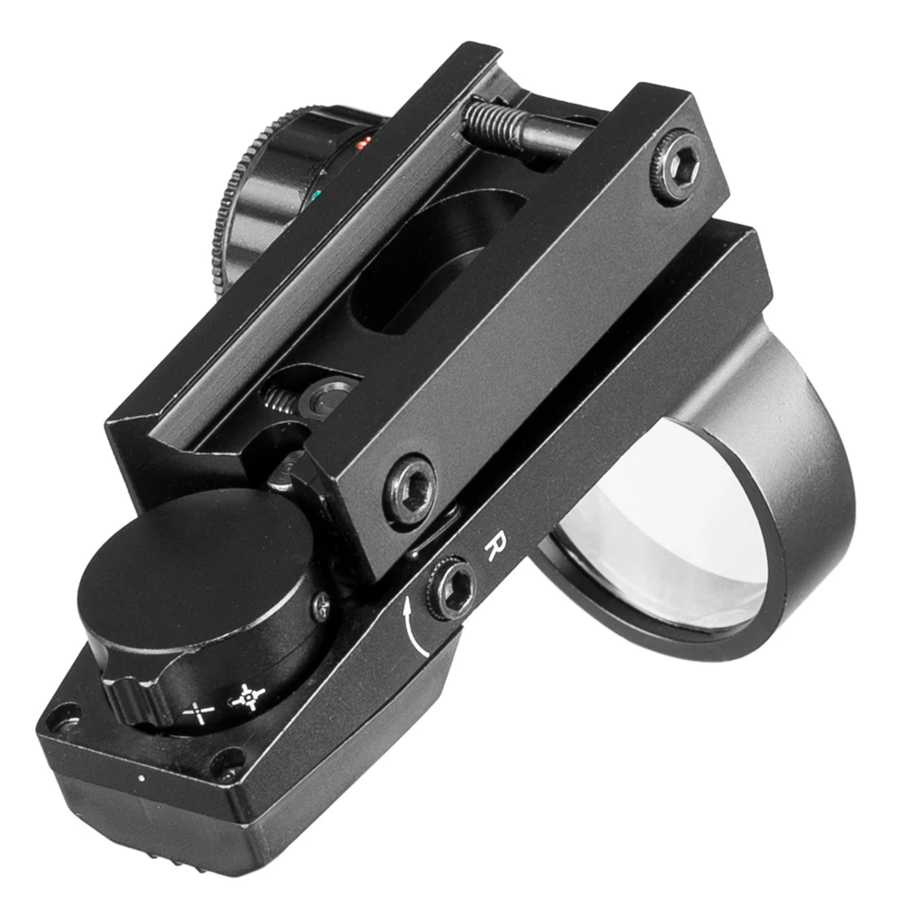 2025 Pistola de aire punto rojo caza táctica holográfica 4 retícula 22mm carril Geen punto rojo reflejo mira Airsoft caza - imagen 5