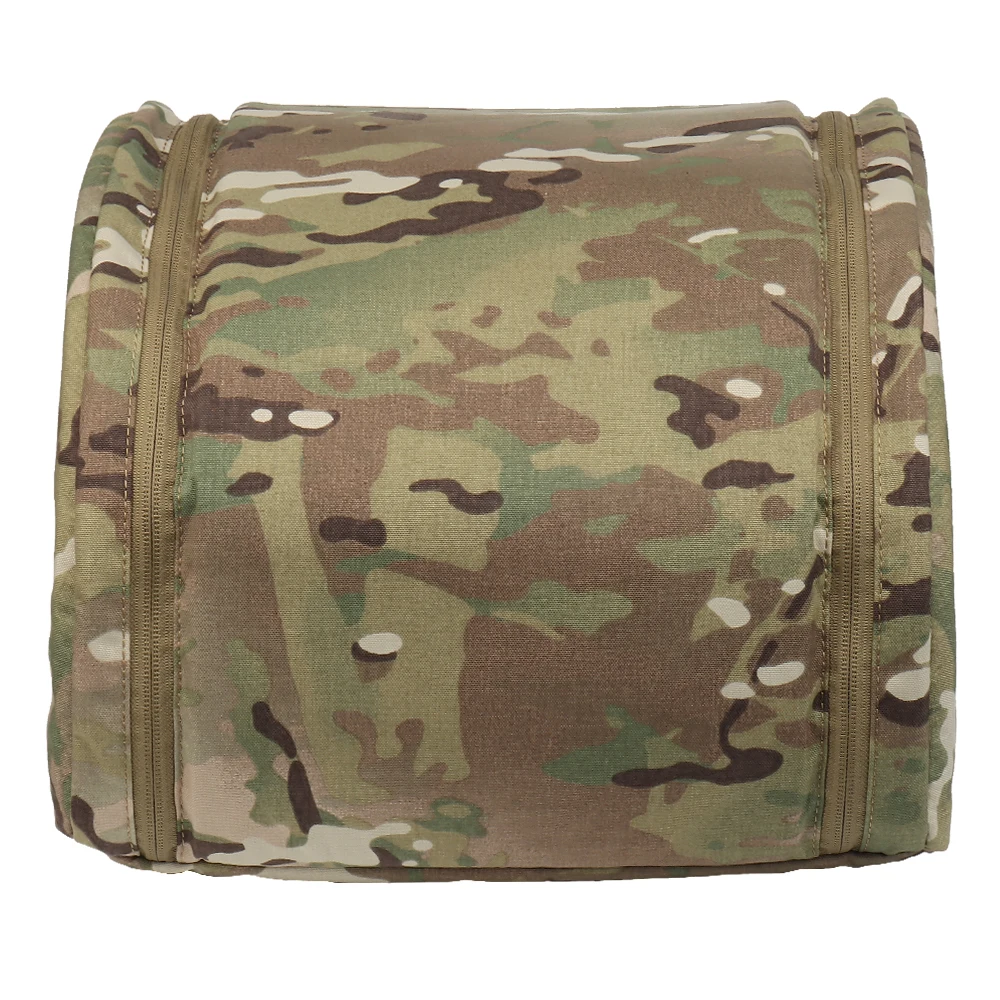 Protección casco caza - Vista lateral del diseño