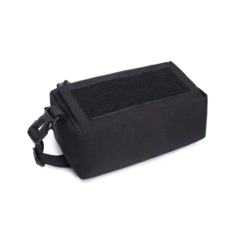 Bolsa Mensajero Táctica - Detalle de costuras reforzadas