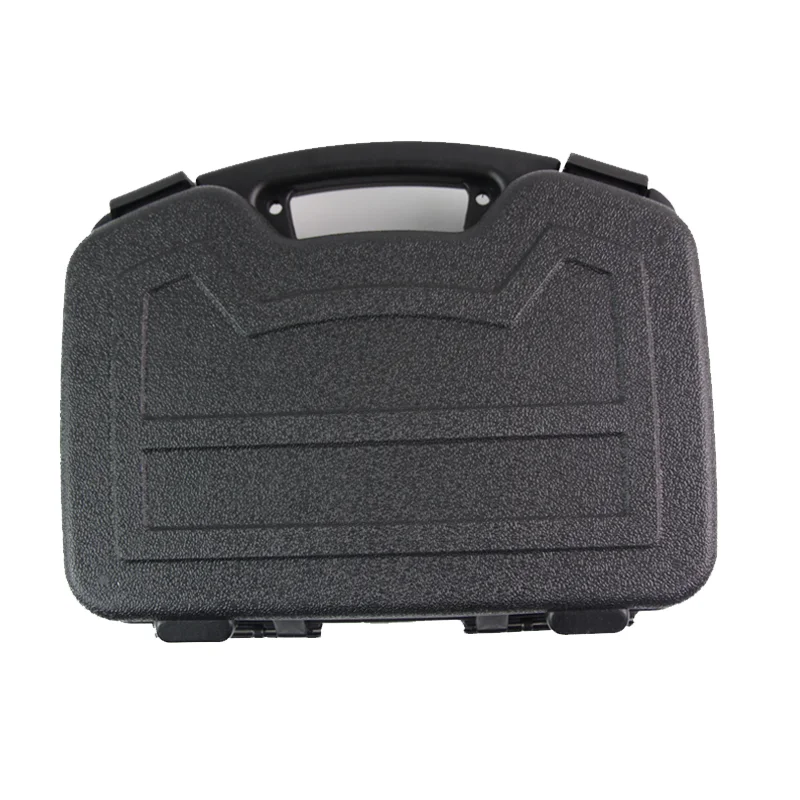 Estuche impermeable para pistola de Airsoft, caja de almacenamiento de plástico duro, doble bloqueo, militar, para caza - imagen 3