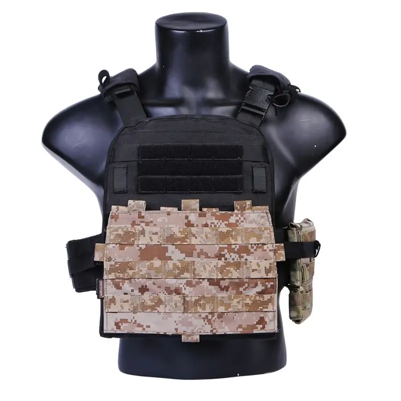 Emersongear-Panel MOLLE frontal táctico para bolsa Modular desmontable, bolsa de placa para chaleco AVS JPC, portador de placa, caza Airsoft - imagen 2