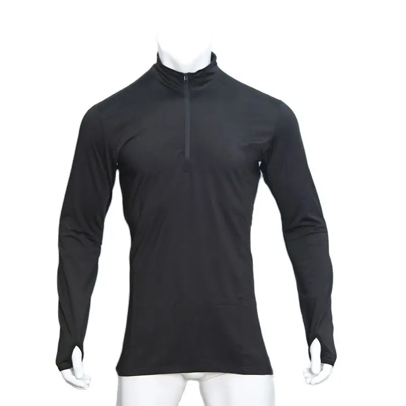 Emersongear, versión cálida con cremallera, ropa interior térmica transpirable para invierno, exterior, Camping, senderismo, terciopelo de nailon EM6808