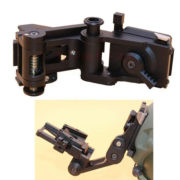 Airsoft táctico de aleación de aluminio NVG PVS21, montaje de casco para caza PVS21 - imagen 2