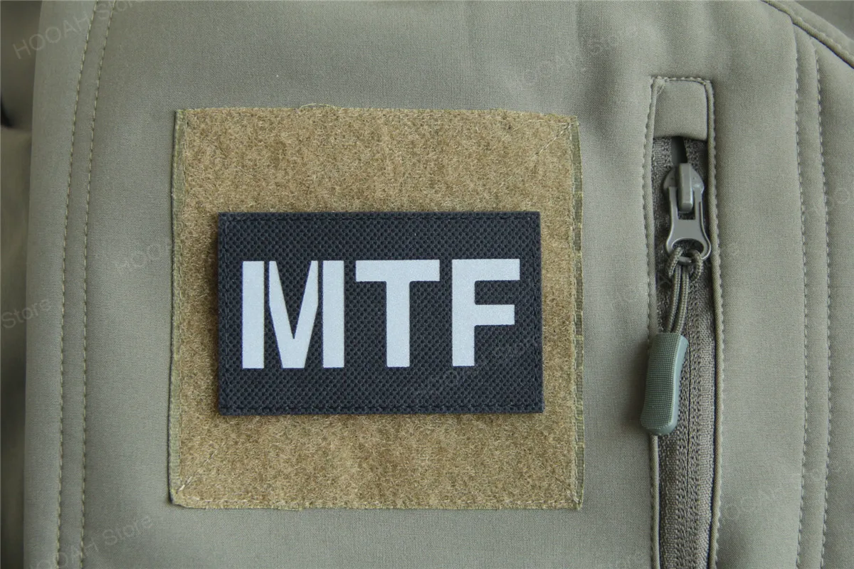 Procedimientos Especiales de contención, parches de protección SCP, aplicación de insignias IR, parche MTF para chaqueta, bolso, Jeans - imagen 2