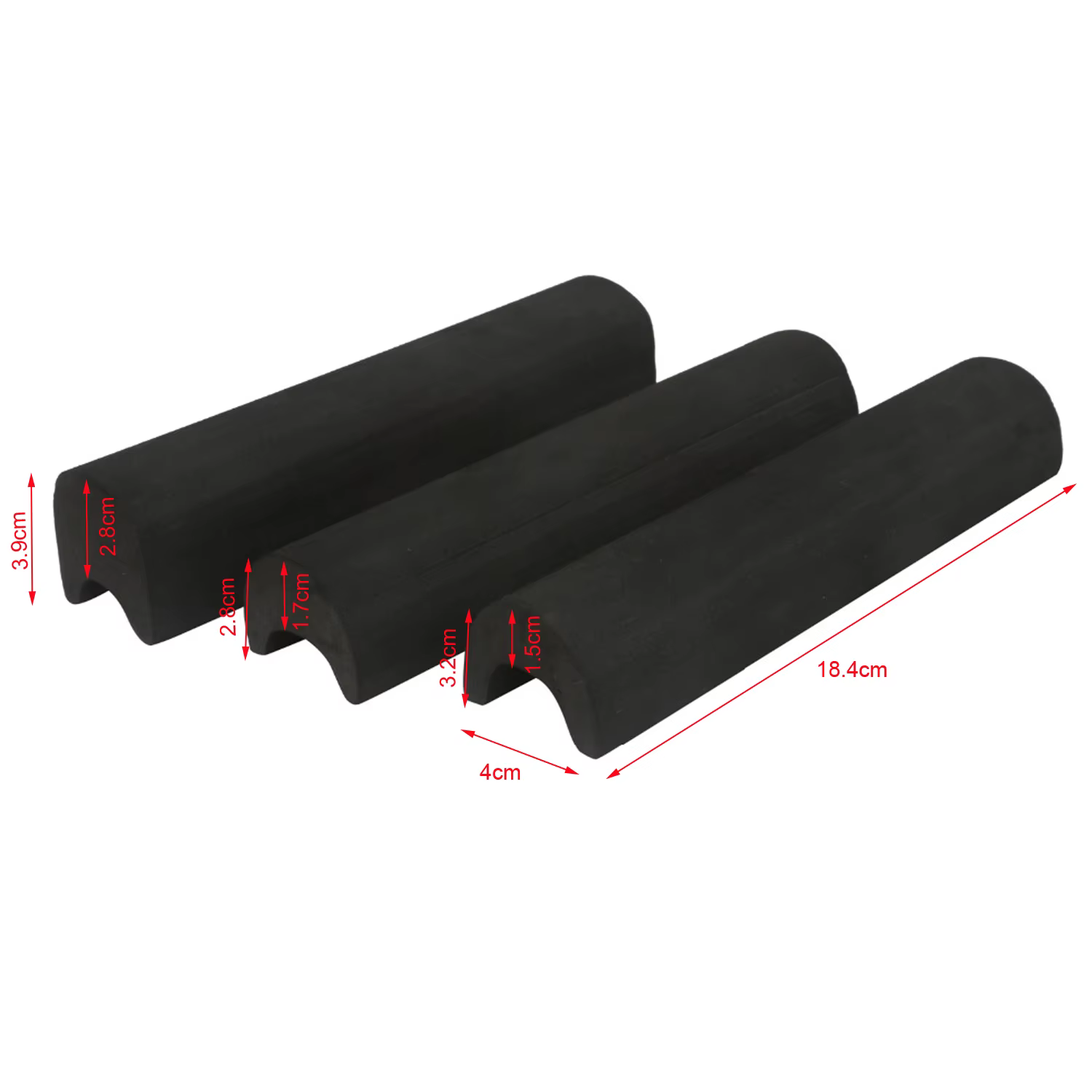 Tourbon Apoya Mejillas Rifle Ajustable Espuma EVA para Caza - imagen 2
