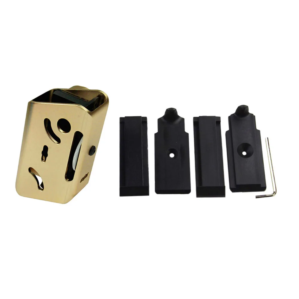 VULPO-bolsa de aluminio para pistola de tiro de Paintball, Airsoft IPSC, rotación de 360 grados, CNC, gran oferta - imagen 5