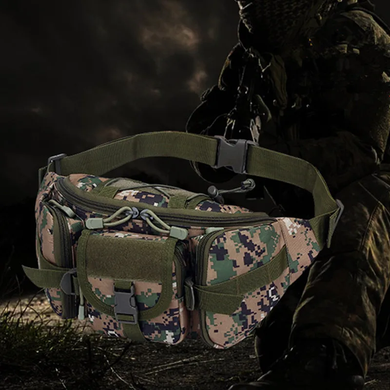 Riñonera táctica impermeable para hombre, bolsa de viaje, militar, Oxford, teléfono móvil - imagen 5