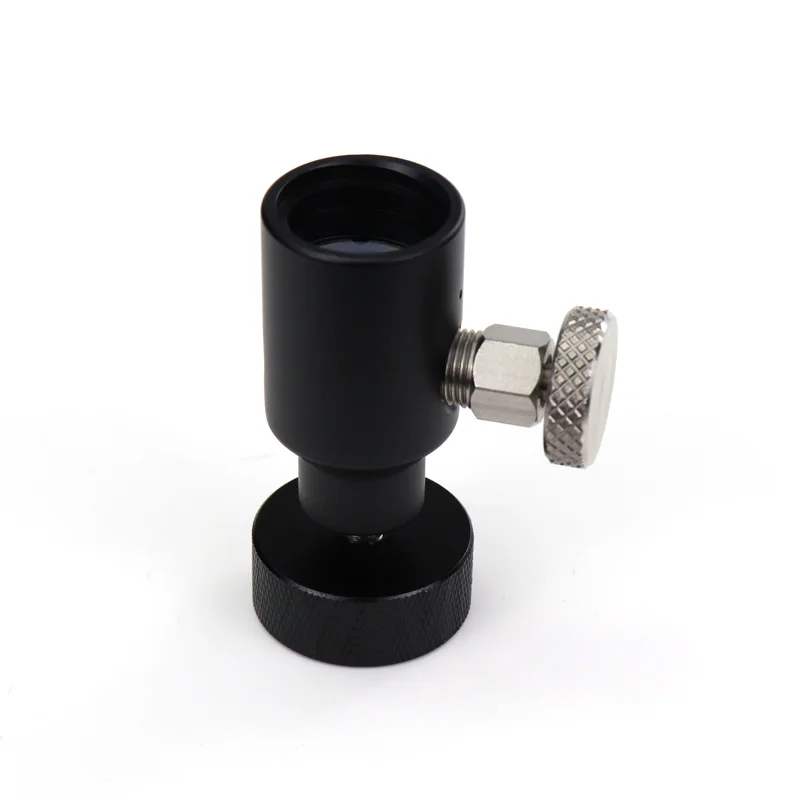 Adaptador de recarga de tanque de cilindro de CO2, estación de llenado, adaptador de encendido/apagado, rosca de TR21-4 compatible con cilindro de CO2 azul SodaStrea - imagen 5