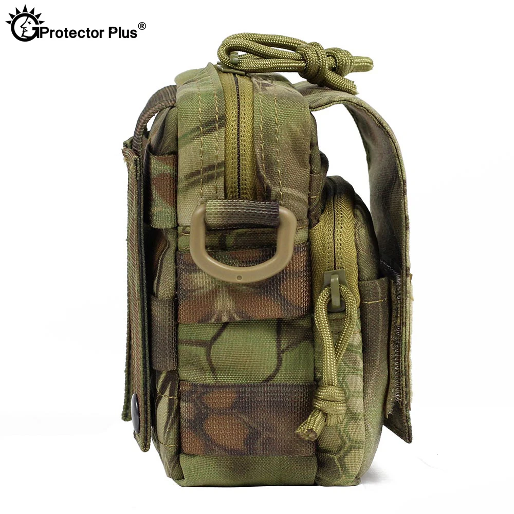 Bolsa cruzada táctica para deportes al aire libre para hombres, mochila impermeable de nailon 1000D, PROTECTOR de Campo Grande, viaje, Camping, caza, correr - imagen 5