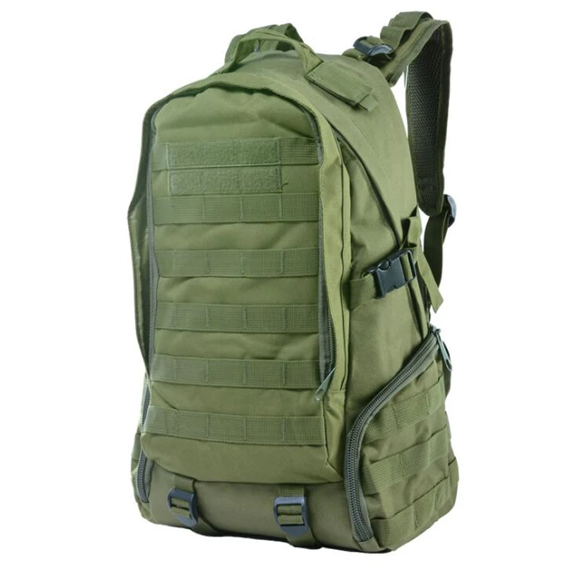 Bolsa de camuflaje táctico para hombre, bolsas para deportes al aire libre, impermeable, de nailon, para acampar, viajar, sillín, mochila Molle de 27L - imagen 2