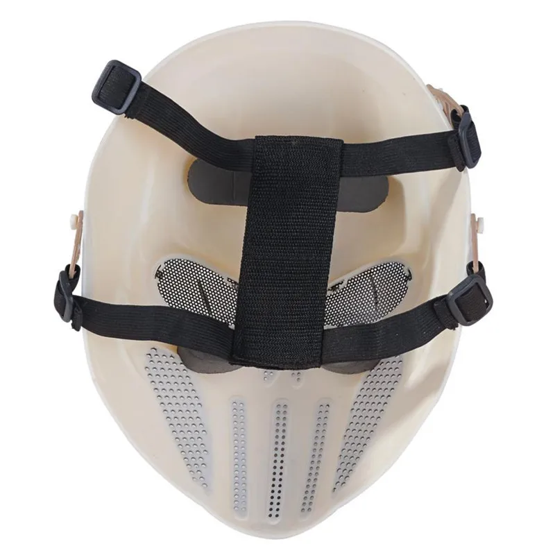 Máscara de cara completa protectora de calavera de Punisher Airsoft táctico DC12, juego de guerra, Paintball, caza, Cosplay, fiesta de Halloween - imagen 4