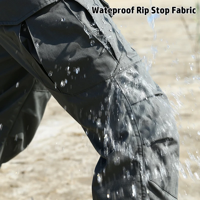 ReFire Gear-Pantalones tácticos de carga para hombre, pantalón militar del ejército de combate, SWAT, informal, IX2, algodón, muchos bolsillos, Otoño, nuevo - imagen 5