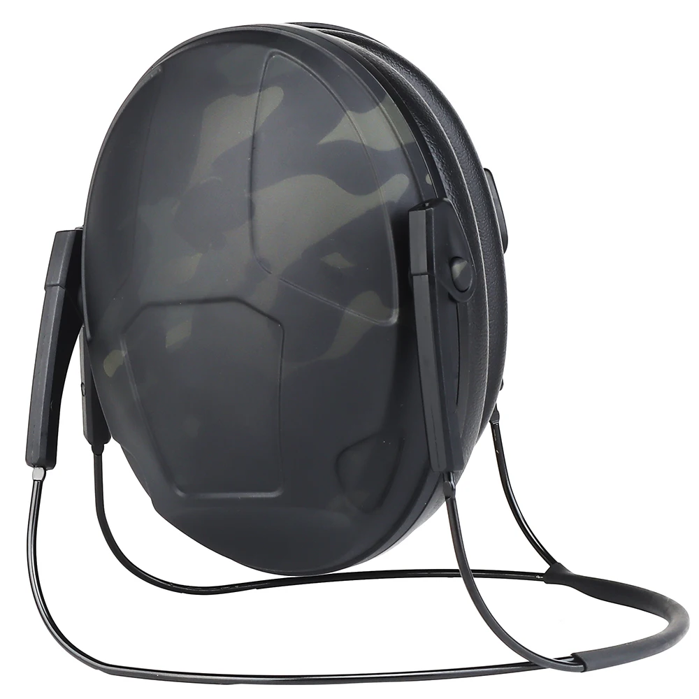 Auriculares tácticos IPSC montados en la parte trasera, antiruido, Protector auditivo, orejera, caza, Paintball, accesorio - imagen 3