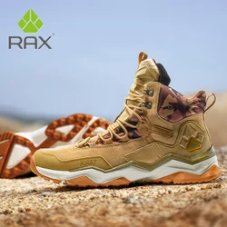 Botas tácticas impermeables de piel vaquera para montaña