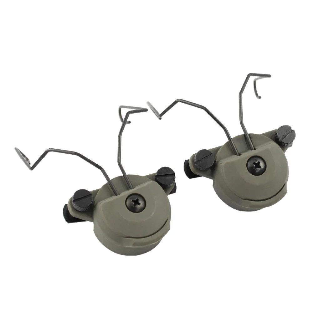 Adaptador de auriculares táctico Airsoft Wendy EXFIL, soporte de suspensión para riel de casco con rotación de 360 - imagen 5