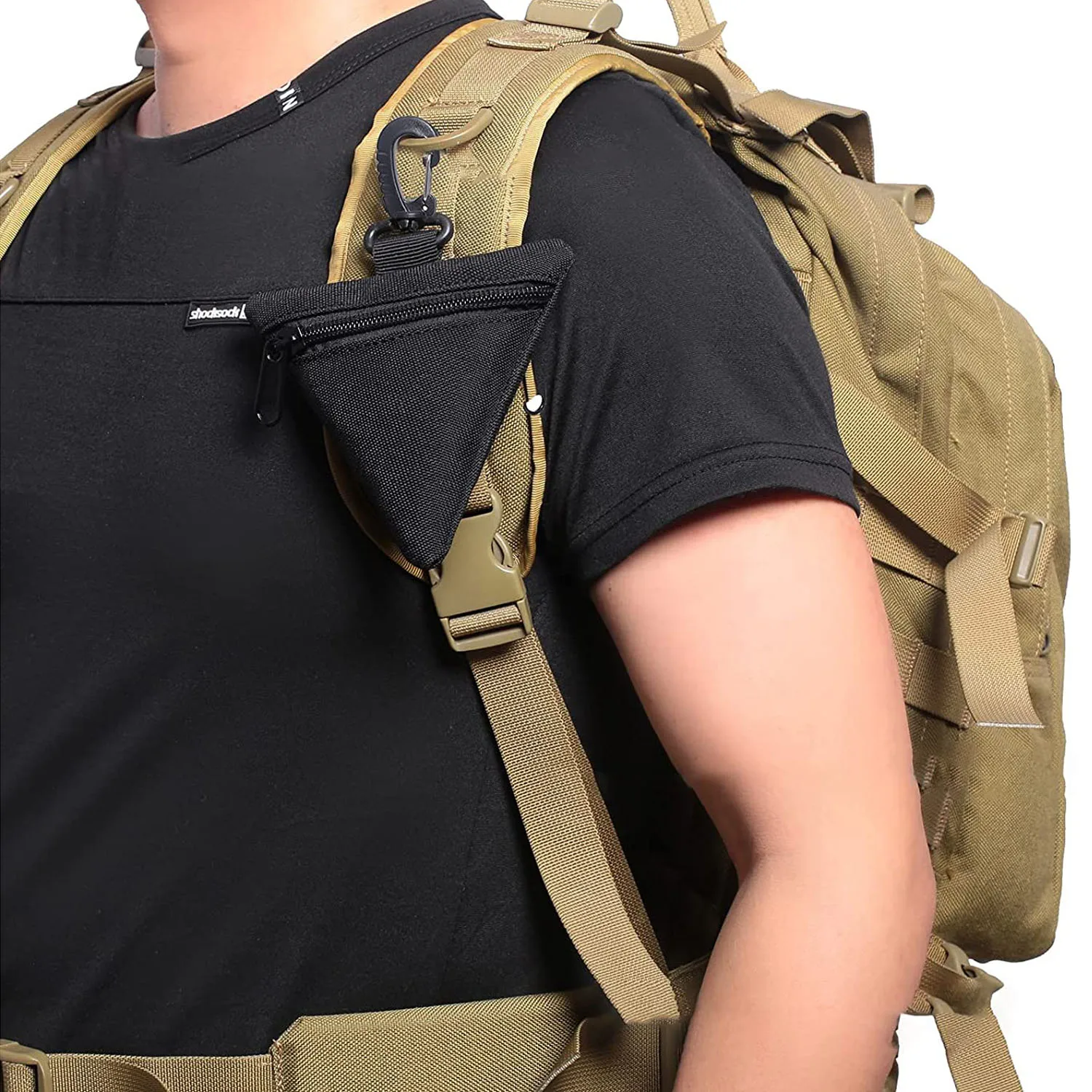 Llavero militar EDC con hebilla, billetera táctica, monedero - imagen 5