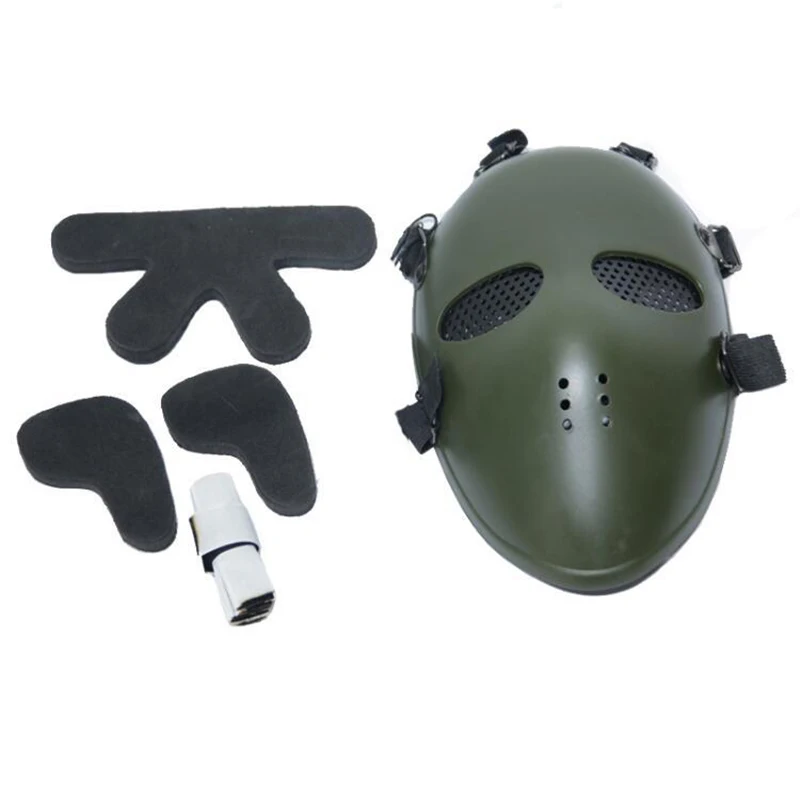 Airsoft-mascarillas tácticas de estilo clásico para Paintball BB, Máscara protectora de cara completa, accesorios de caza de campo para juego de guerra del Ejército - imagen 5