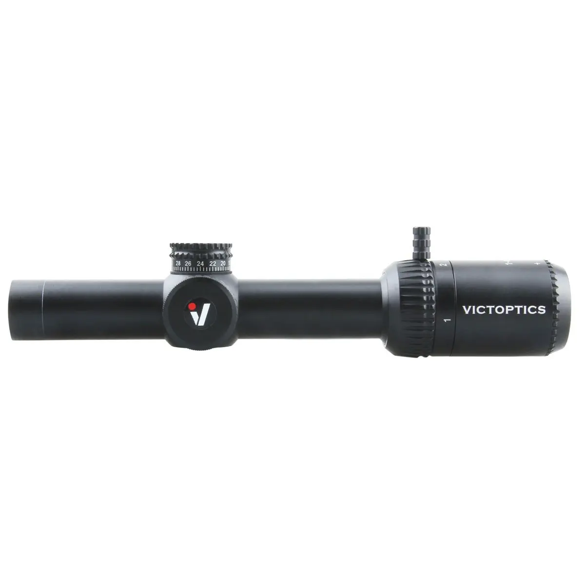 Victoptics X4 1-4X20 IR 1/2 MOA 5 niveles de iluminación mira para Rifle roja y verde para caza pistola de aire de tiro táctico AR15.223 - imagen 4