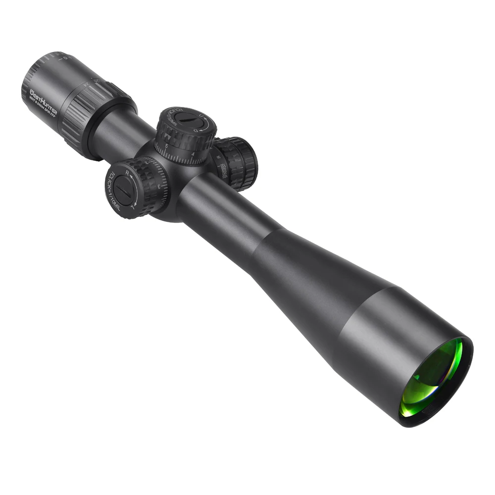 WestHunter-mira telescópica de primer plano Focal, visor táctico WHT 6-24X44 SFIR FFP para caza, retícula iluminada, óptica, para pistola de aire - imagen 3