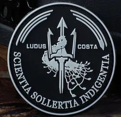 Parche táctico COSTA LUDUS TRIDENT PVC 3D