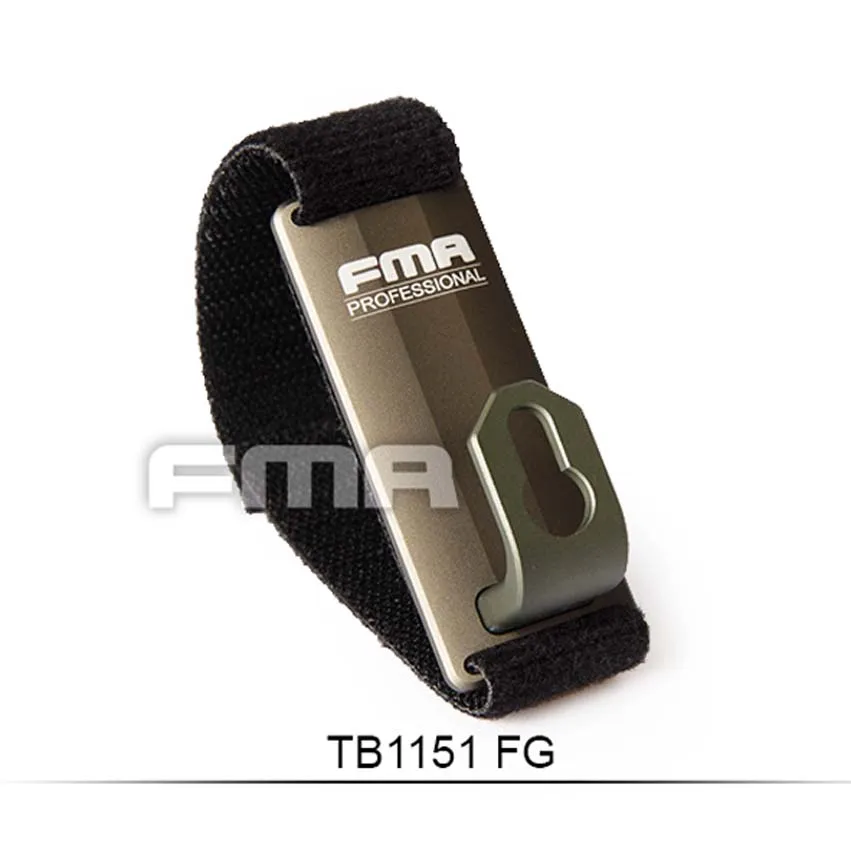 Soporte de gancho para cinturón/sistema Molle táctico para exteriores FMA BK/DE/FG - imagen 5