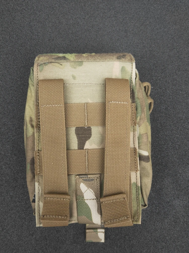 Bolsa médica táctica de liberación rápida para deportes al aire libre, bolsa de secado al sol Vertical, tela MC, Ifak - imagen 4